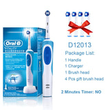 Oral B 2D Rotation Electric Toothbrush Vitality Daily Cleaning Brush