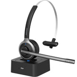 Mpow M5 Pro Bluetooth 5.0 Headphones with Mic Charging Base Wireless Headset