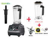 BioloMix 3HP 2200W  Commercial Grade Timer Blender Mixer Juicer Fruit Food Processor Ice Smoothies BPA Free 2L Jar