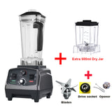 BioloMix 3HP 2200W  Commercial Grade Timer Blender Mixer Juicer Fruit Food Processor Ice Smoothies BPA Free 2L Jar