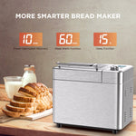 CalmDo Stainless Steel Automatic Bread Maker