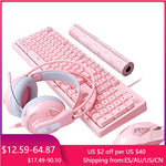 Keyboard Mouse Headset Combos Mechanical Gaming Sets