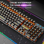 Gaming Mechanical Keyboard  Feel Rainbow LED Backlight