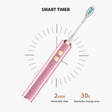 FOSOO LUX Rechargeable Electric Toothbrush 120 Days Battery Life for Travel 38000 VPM