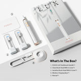 FOSOO LUX Rechargeable Electric Toothbrush 120 Days Battery Life for Travel 38000 VPM