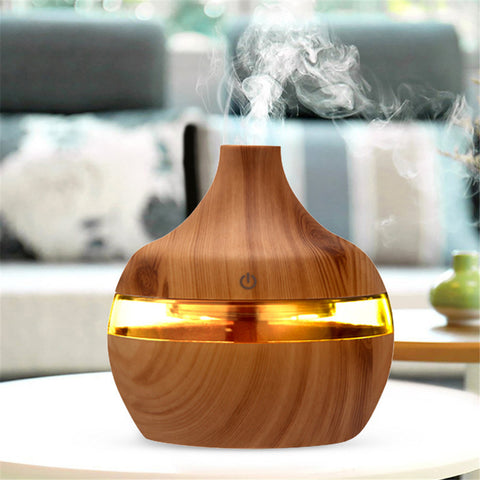 300ml Car Humidifier Wood Grain