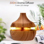 300ml Car Humidifier Wood Grain