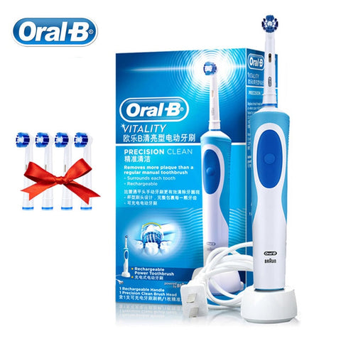 Oral B 2D Rotation Electric Toothbrush Vitality Daily Cleaning Brush