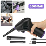 Wireless Air Duster USB Dust Blower Handheld Dust Collector Rechargable