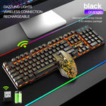 Gaming Mechanical Keyboard  Feel Rainbow LED Backlight