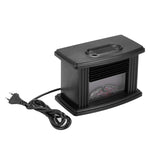 1000W Electric Fireplace Log Burning Fire Flame Effect Heater