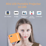 2020 New HD Mini Projector UC28D 16.7M Audio